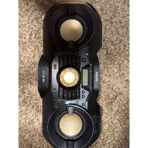 Philips PX840T CD Soundmachine Bluetooth MP3 USB FM Radio Boombox Black Gold